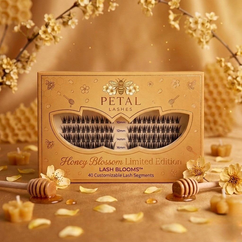 Petal Lashes Honey  Blossom Special Edition Cluster Lash set